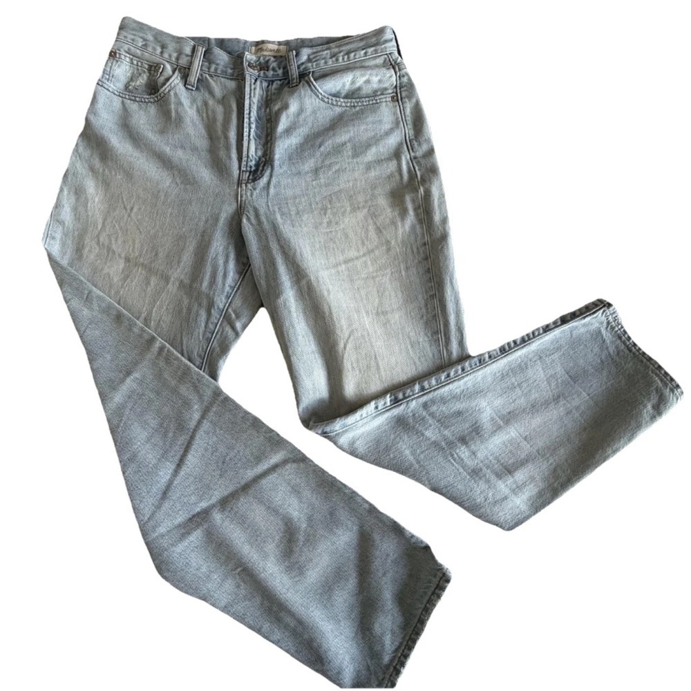 Madewell The Perfect Vintage Jean Jeans Womens 29 Light Wash High Rise Straight